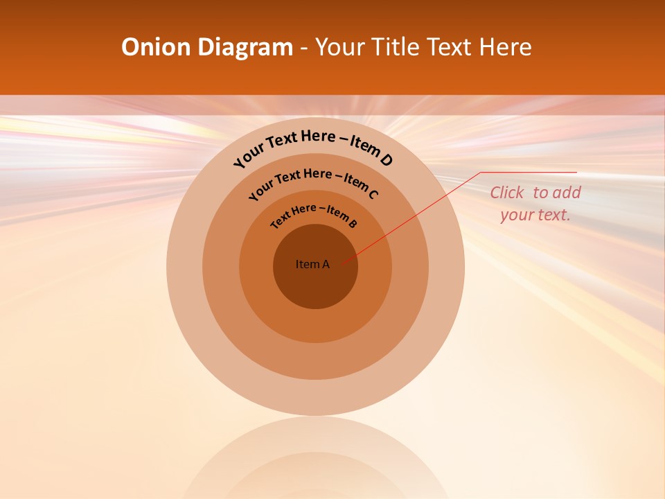 A Blurry Image Of A City Street At Night PowerPoint Template