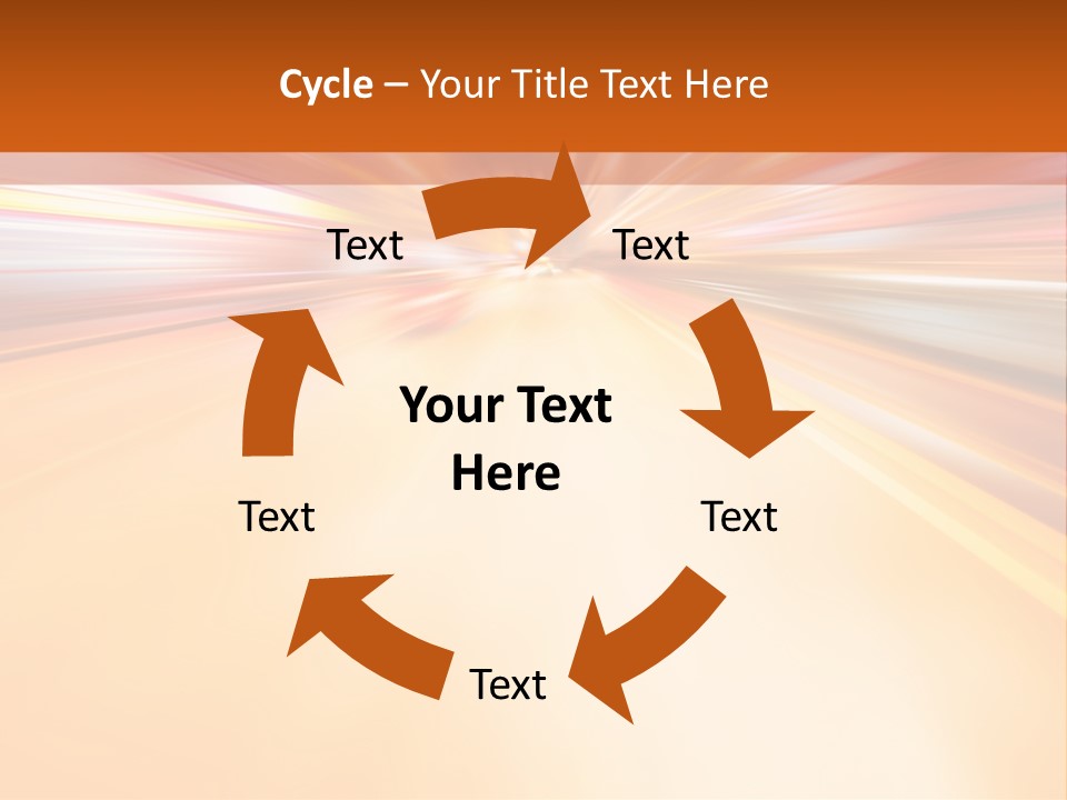 A Blurry Image Of A City Street At Night PowerPoint Template