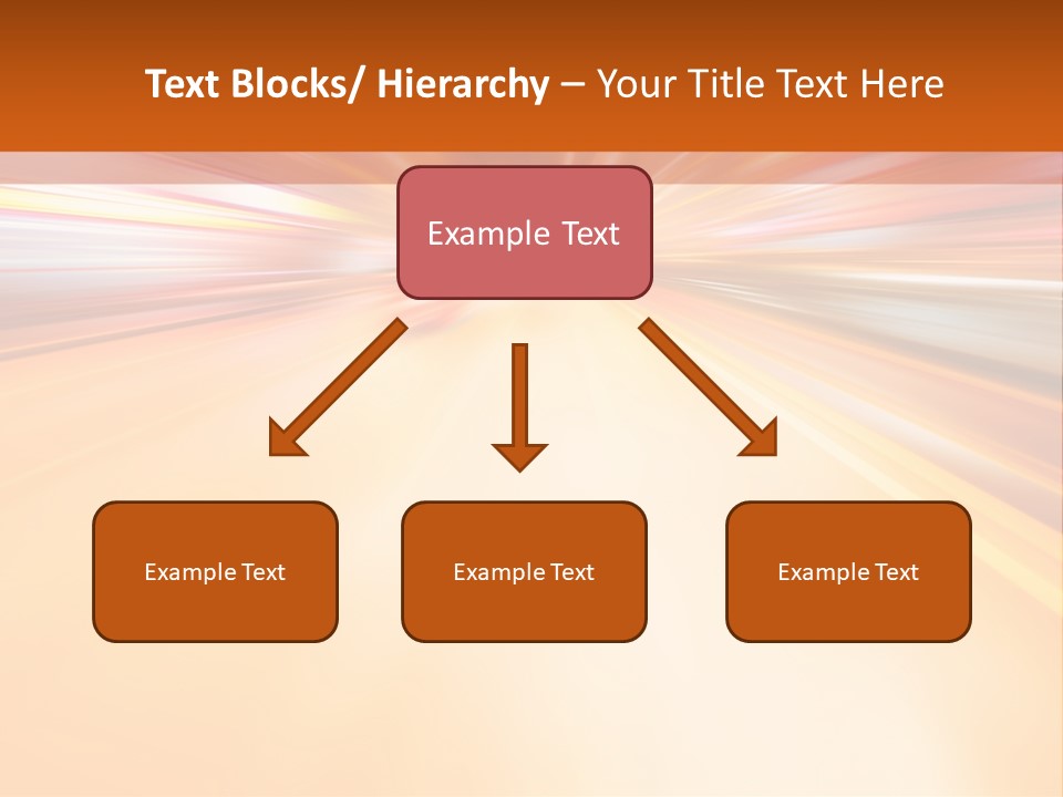 A Blurry Image Of A City Street At Night PowerPoint Template