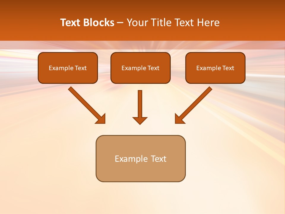 A Blurry Image Of A City Street At Night PowerPoint Template