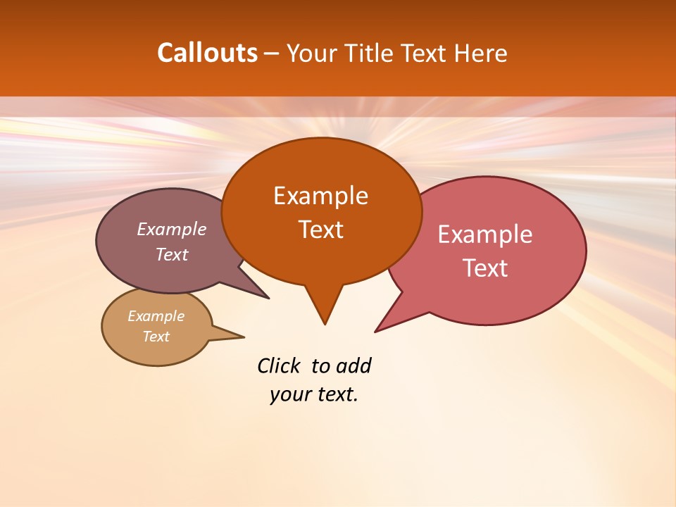 A Blurry Image Of A City Street At Night PowerPoint Template