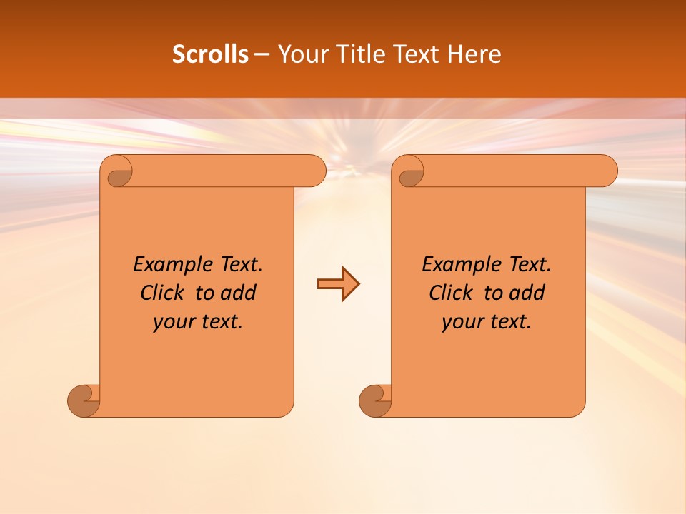 A Blurry Image Of A City Street At Night PowerPoint Template