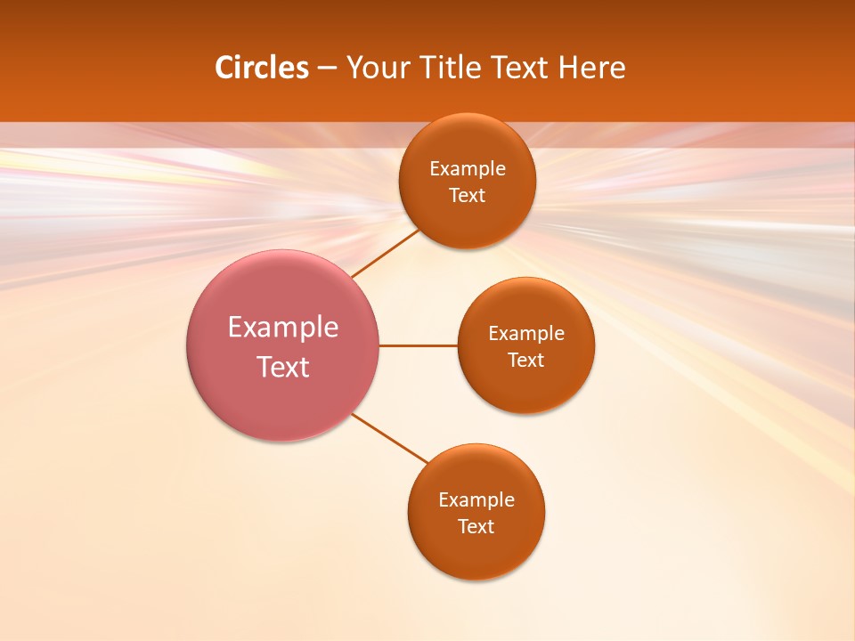 A Blurry Image Of A City Street At Night PowerPoint Template