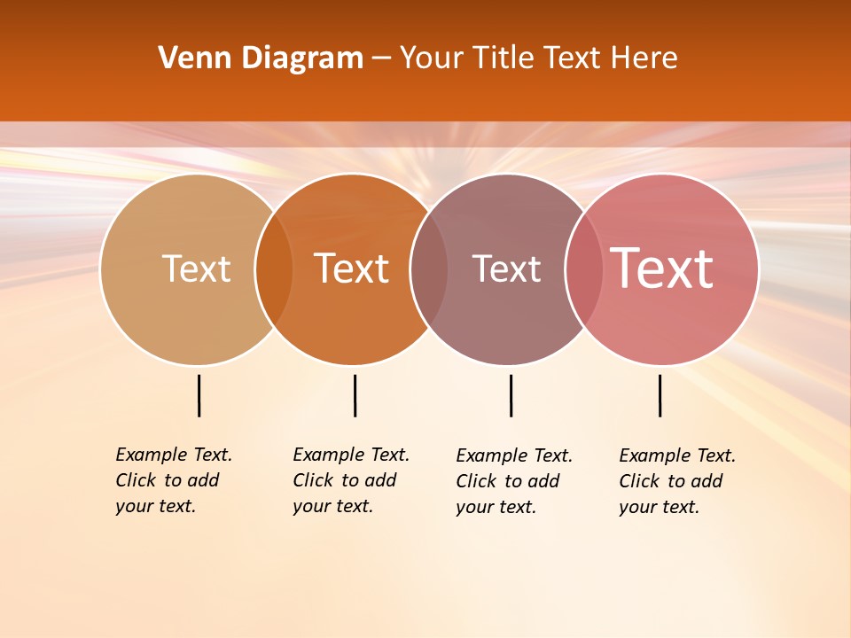 A Blurry Image Of A City Street At Night PowerPoint Template