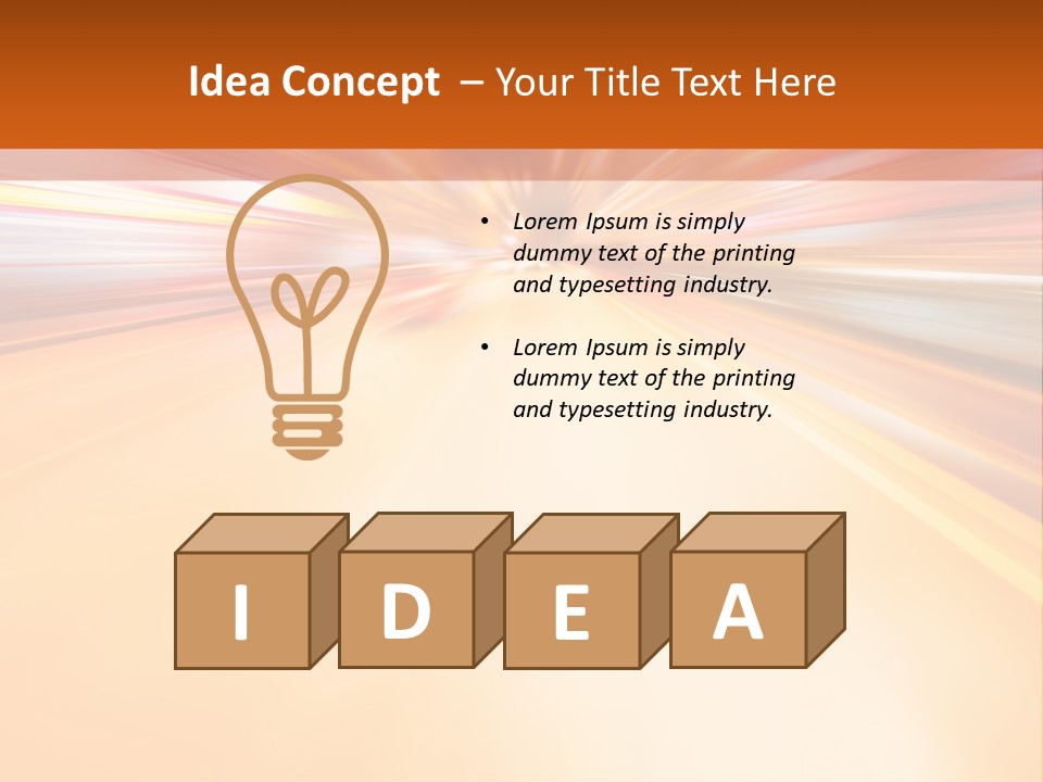 A Blurry Image Of A City Street At Night PowerPoint Template