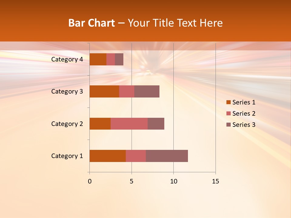 A Blurry Image Of A City Street At Night PowerPoint Template