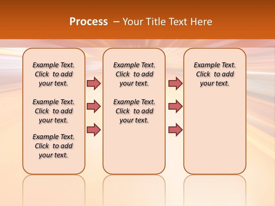 A Blurry Image Of A City Street At Night PowerPoint Template