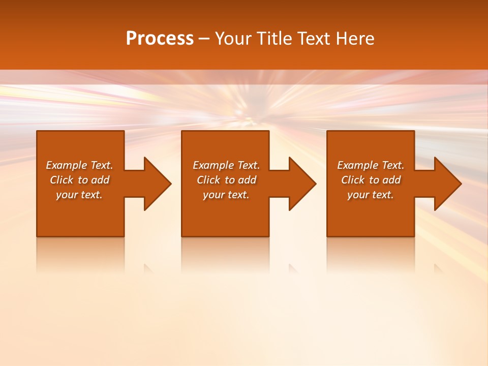 A Blurry Image Of A City Street At Night PowerPoint Template