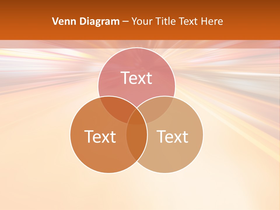 A Blurry Image Of A City Street At Night PowerPoint Template