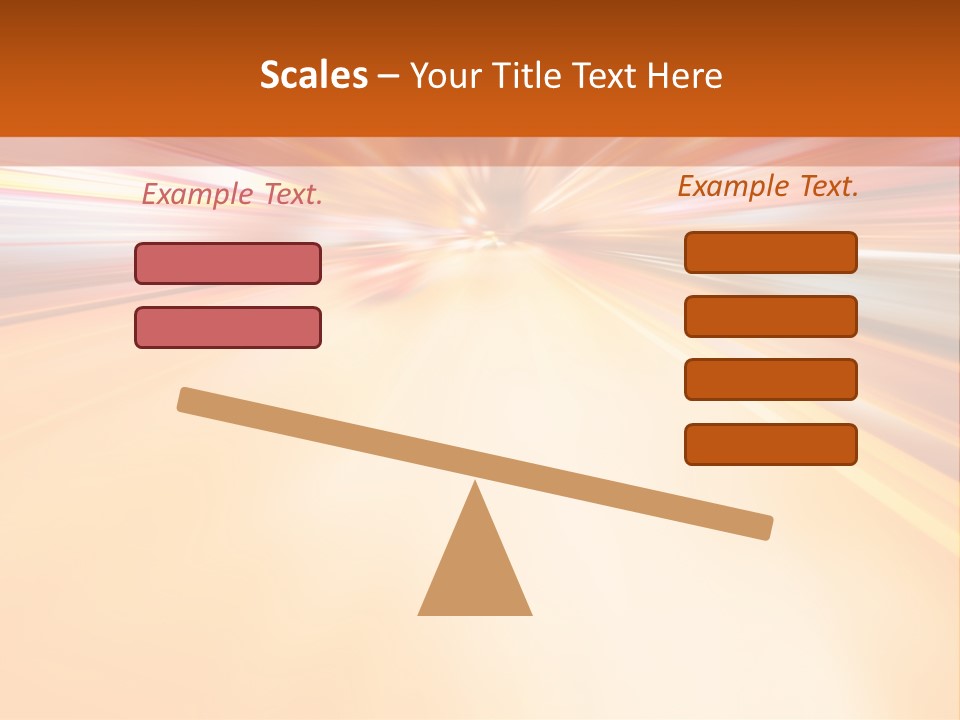 A Blurry Image Of A City Street At Night PowerPoint Template