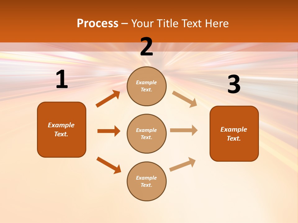 A Blurry Image Of A City Street At Night PowerPoint Template