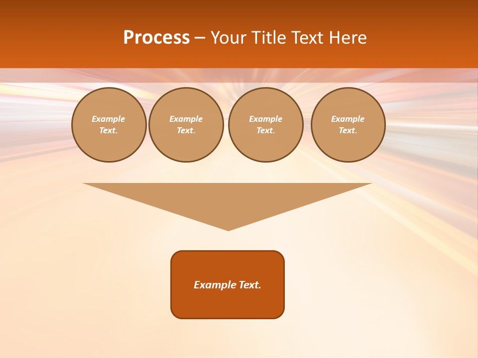 A Blurry Image Of A City Street At Night PowerPoint Template