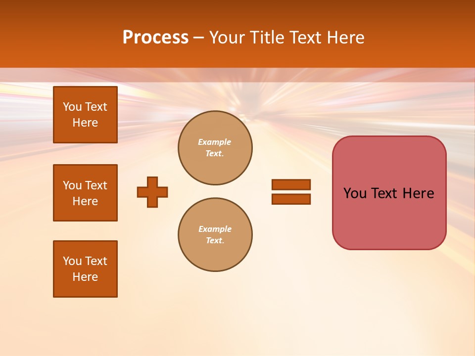 A Blurry Image Of A City Street At Night PowerPoint Template
