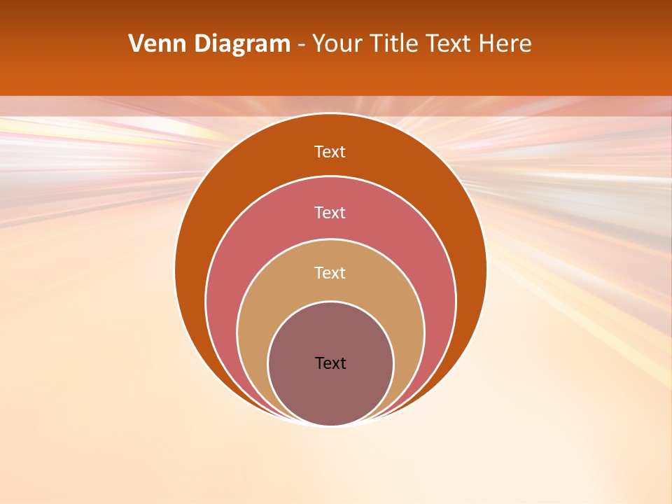 A Blurry Image Of A City Street At Night PowerPoint Template