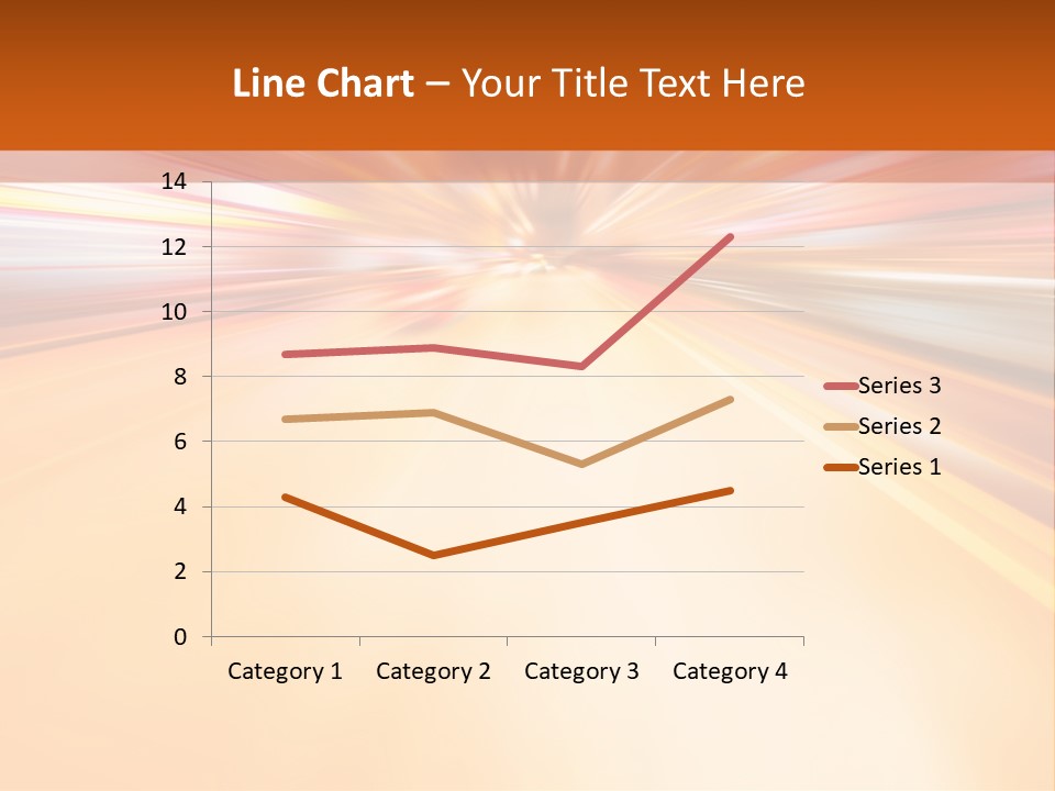 A Blurry Image Of A City Street At Night PowerPoint Template