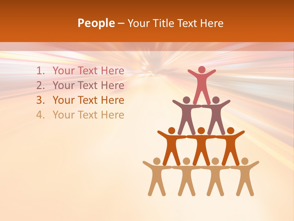 A Blurry Image Of A City Street At Night PowerPoint Template