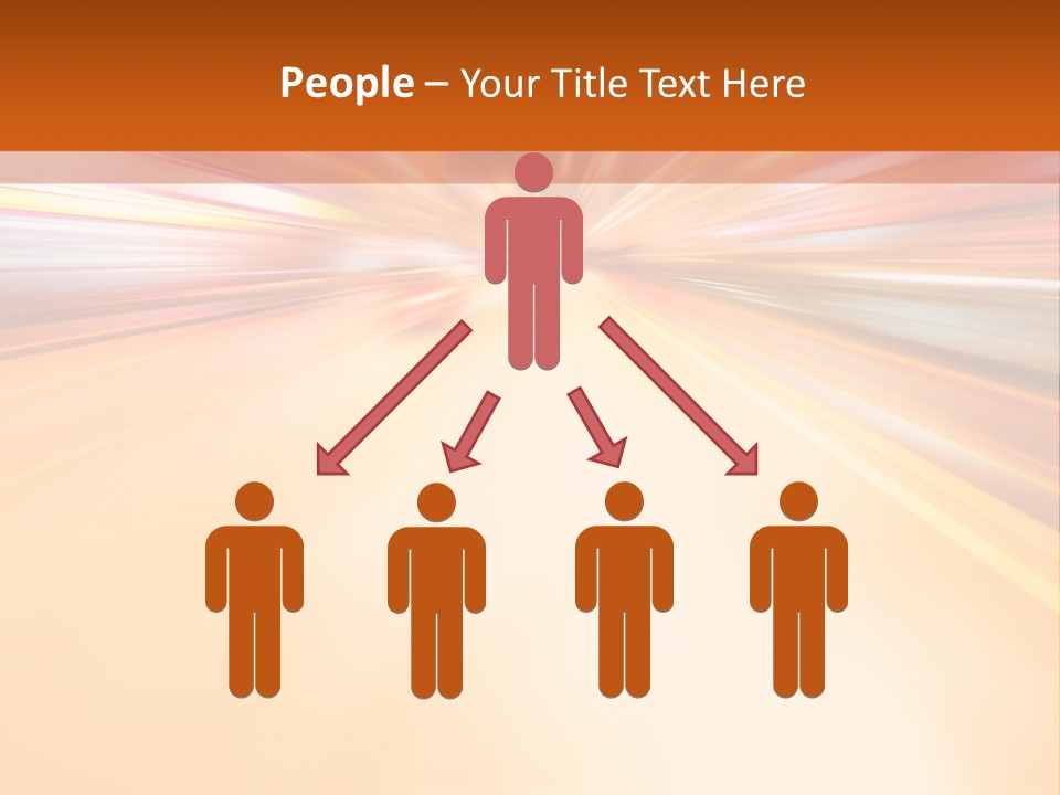 A Blurry Image Of A City Street At Night PowerPoint Template