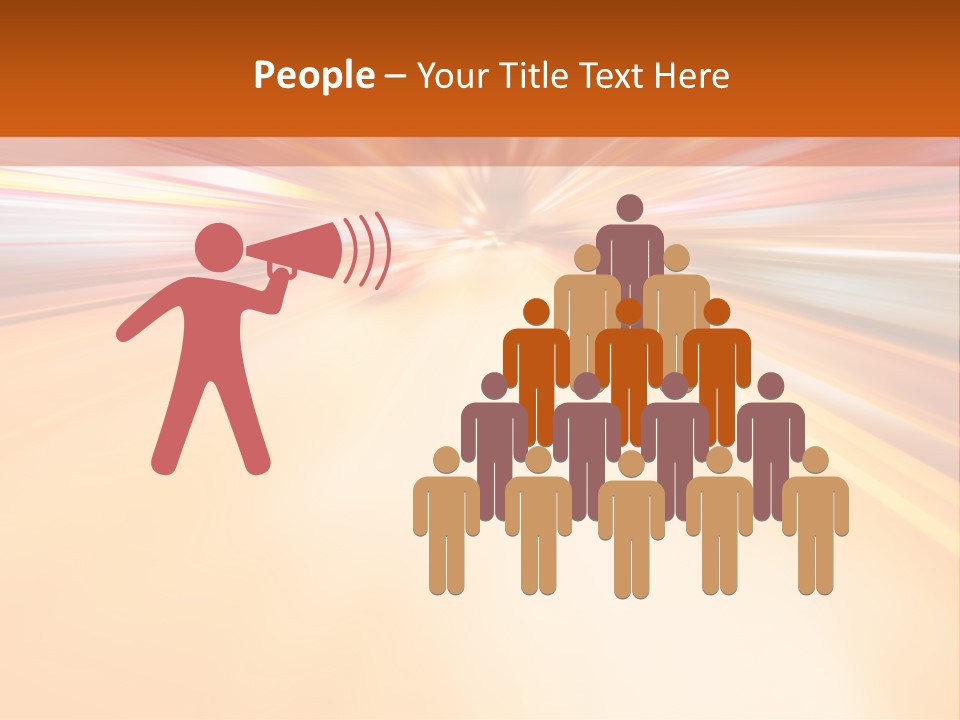 A Blurry Image Of A City Street At Night PowerPoint Template