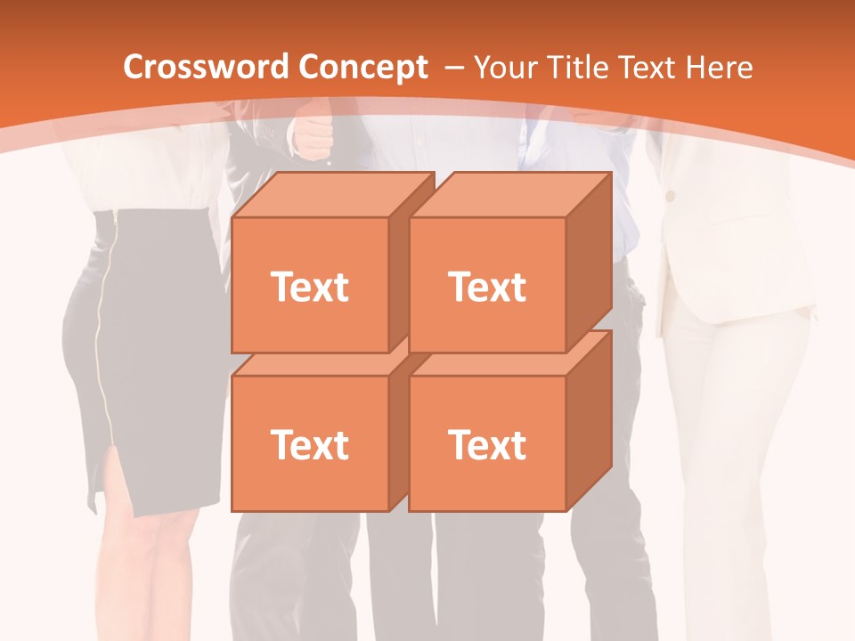 A Group Of Business People Giving Thumbs Up PowerPoint Template