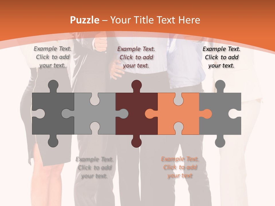 A Group Of Business People Giving Thumbs Up PowerPoint Template