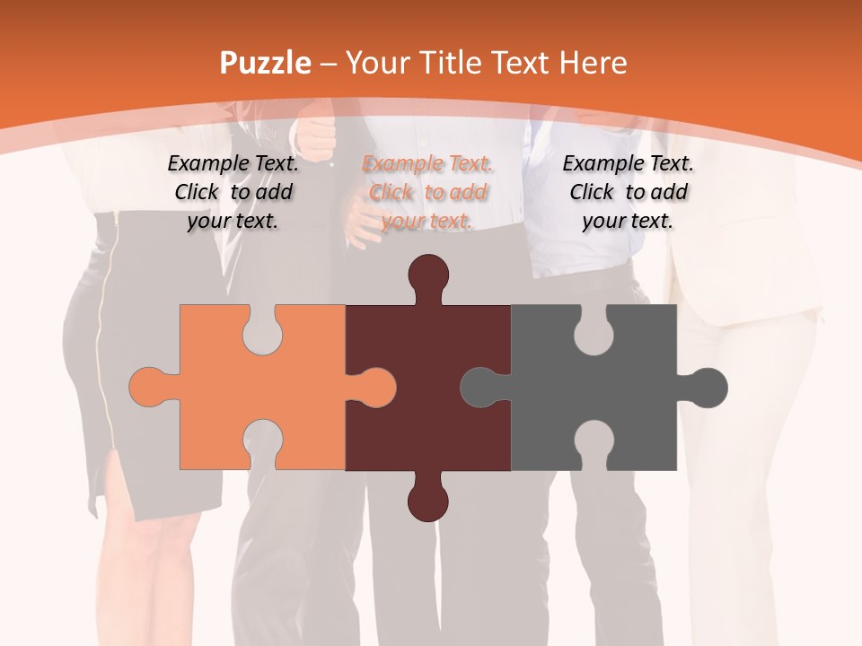 A Group Of Business People Giving Thumbs Up PowerPoint Template