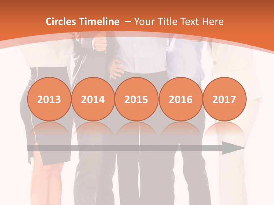 A Group Of Business People Giving Thumbs Up PowerPoint Template