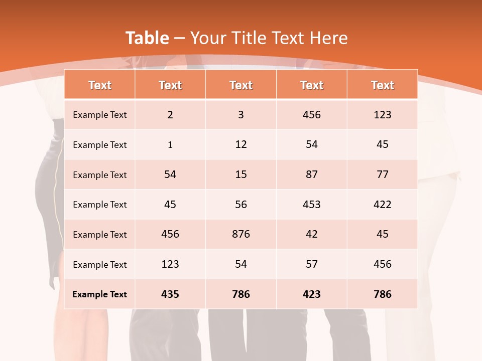 A Group Of Business People Giving Thumbs Up PowerPoint Template