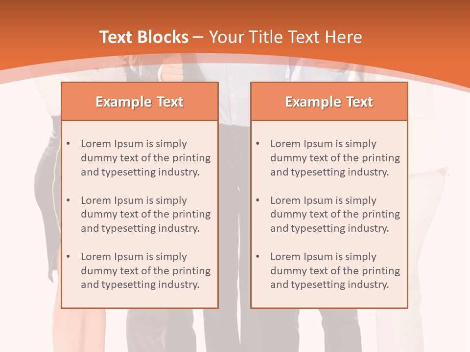 A Group Of Business People Giving Thumbs Up PowerPoint Template