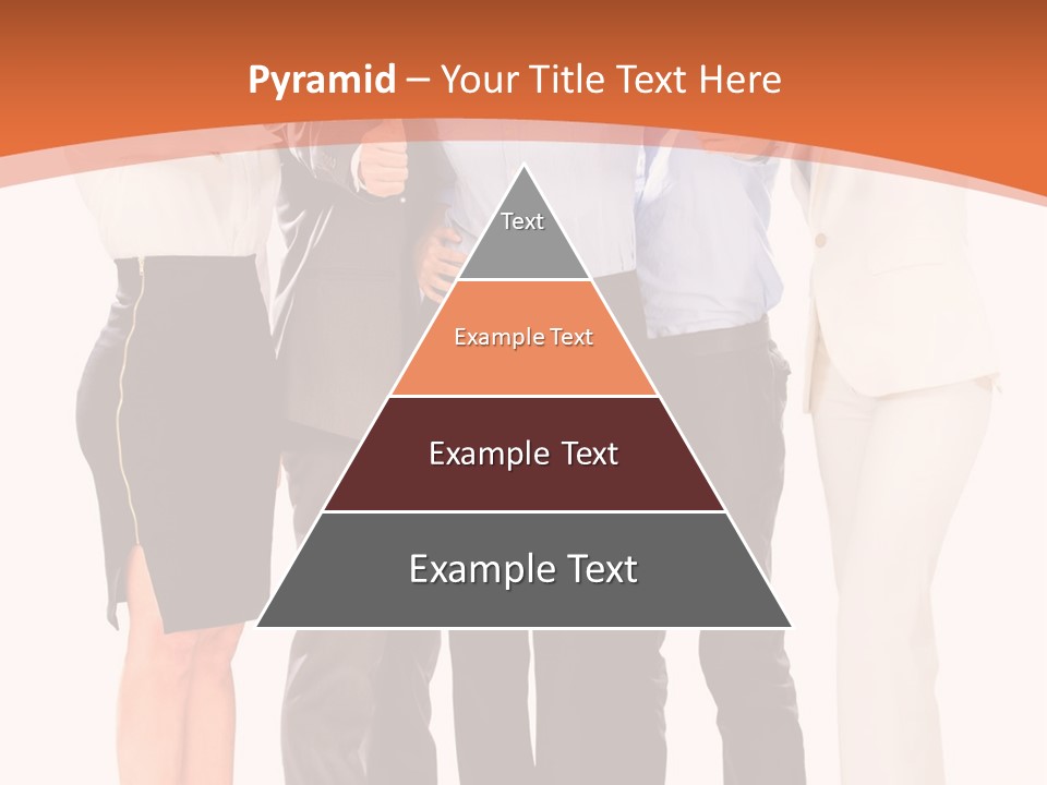 A Group Of Business People Giving Thumbs Up PowerPoint Template