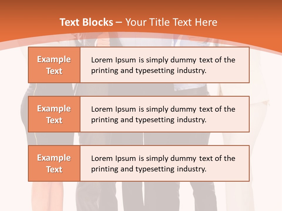 A Group Of Business People Giving Thumbs Up PowerPoint Template