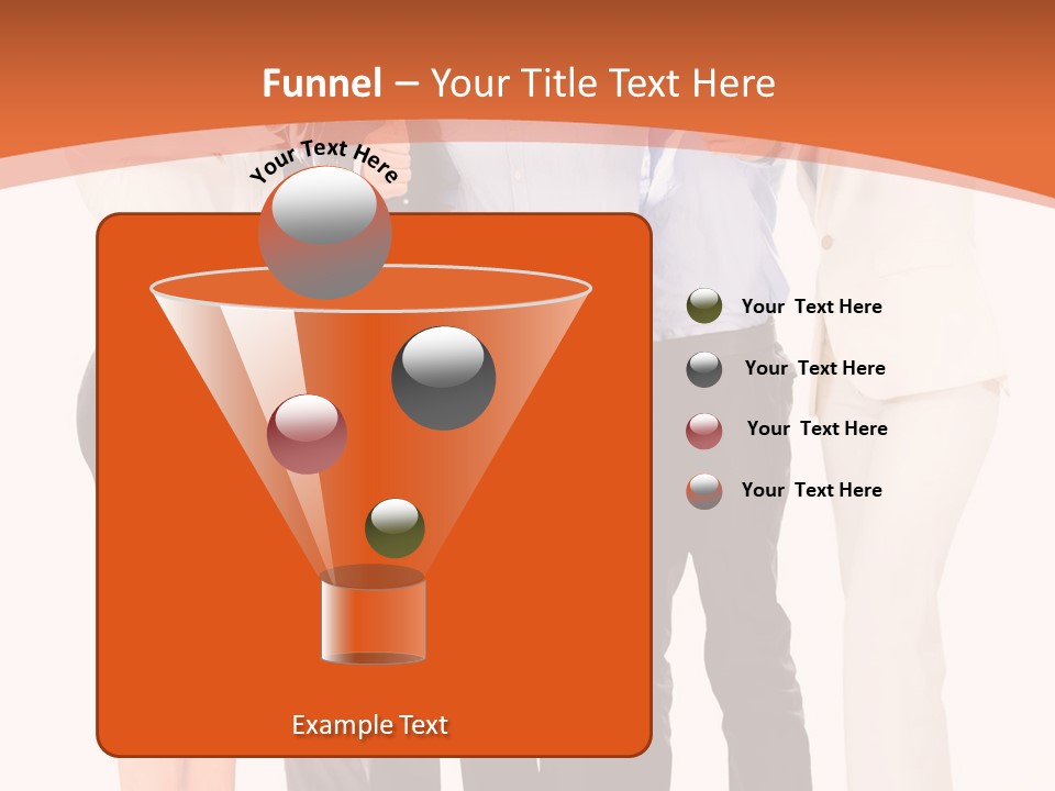 A Group Of Business People Giving Thumbs Up PowerPoint Template