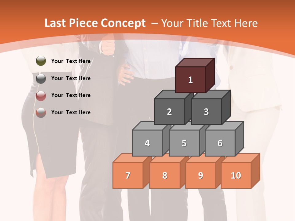 A Group Of Business People Giving Thumbs Up PowerPoint Template