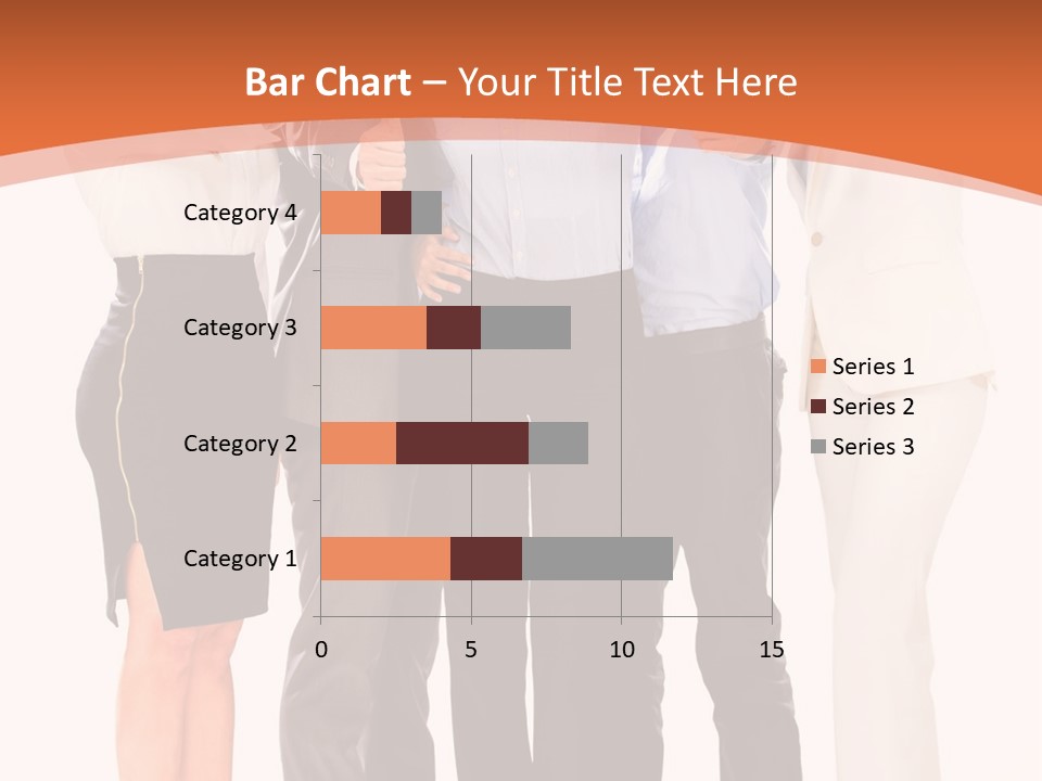 A Group Of Business People Giving Thumbs Up PowerPoint Template