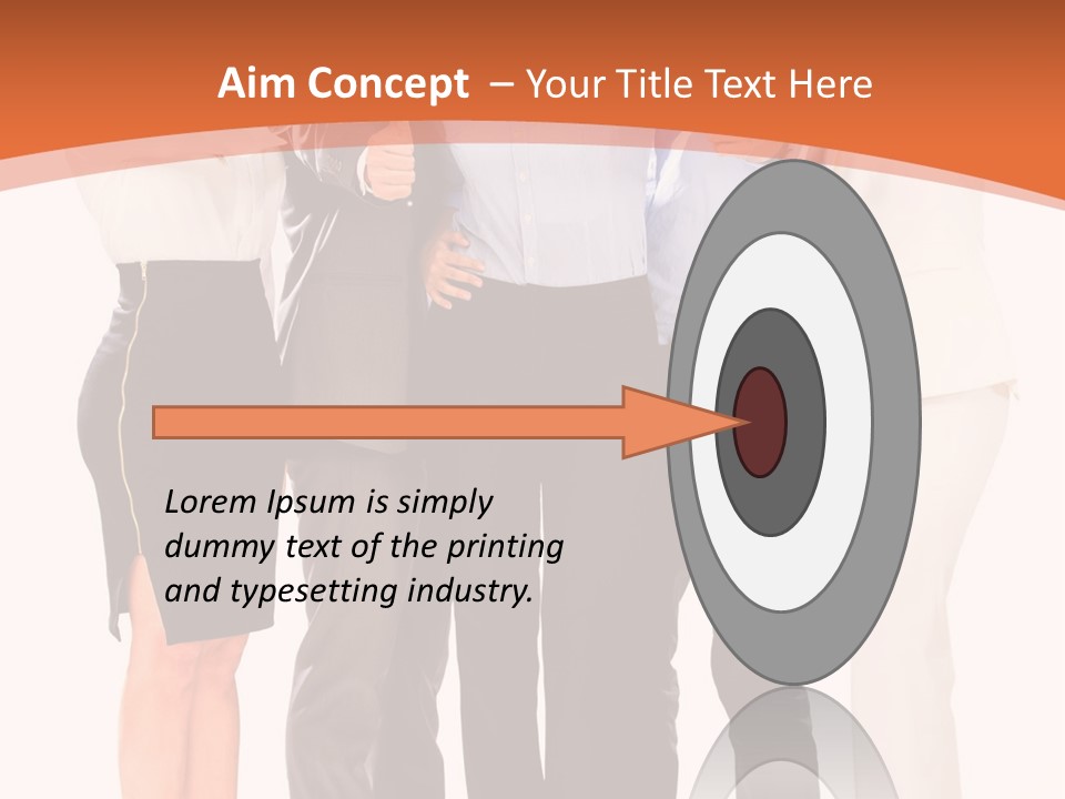 A Group Of Business People Giving Thumbs Up PowerPoint Template