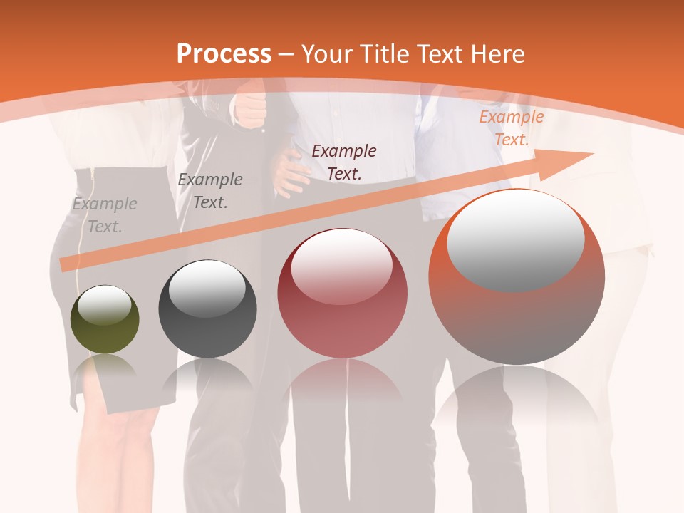 A Group Of Business People Giving Thumbs Up PowerPoint Template