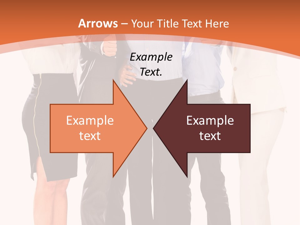 A Group Of Business People Giving Thumbs Up PowerPoint Template