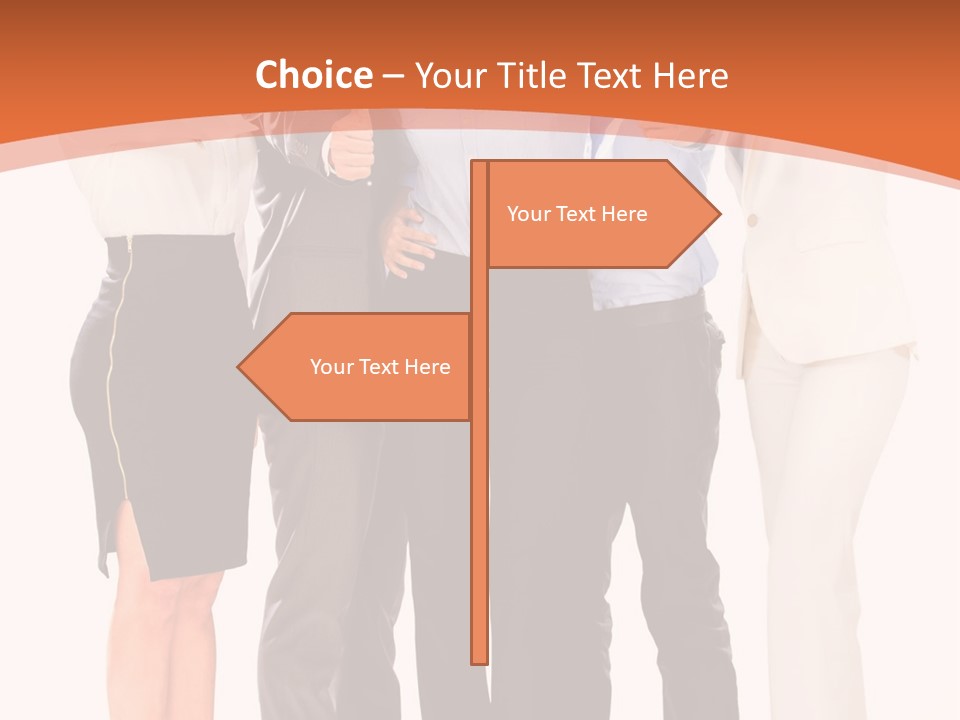 A Group Of Business People Giving Thumbs Up PowerPoint Template