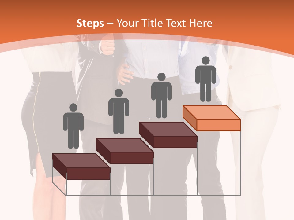 A Group Of Business People Giving Thumbs Up PowerPoint Template