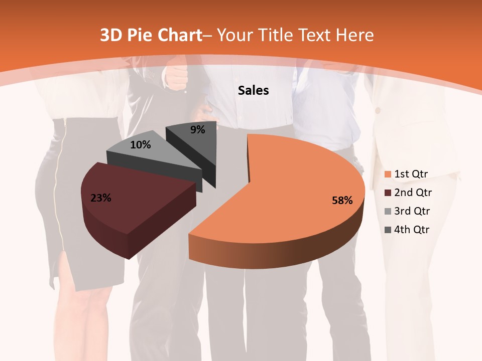 A Group Of Business People Giving Thumbs Up PowerPoint Template