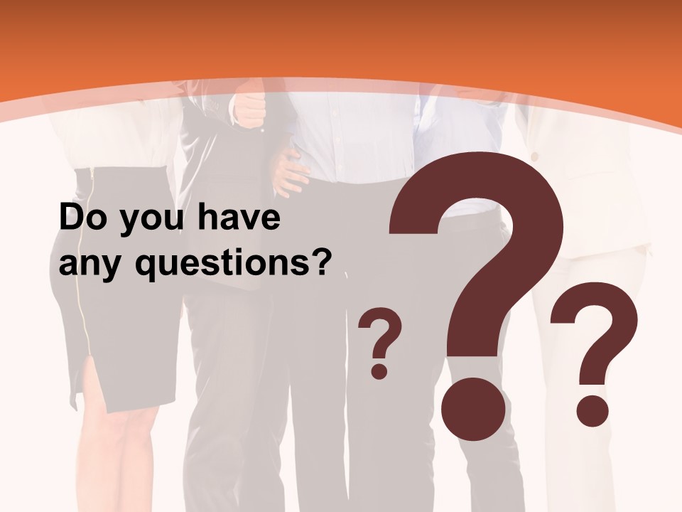 A Group Of Business People Giving Thumbs Up PowerPoint Template