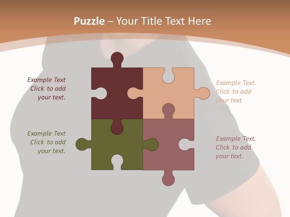 A Woman In Glasses Is Standing With Her Hands On Her Hips PowerPoint Template