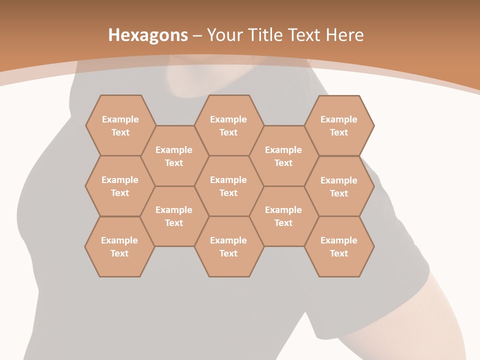 A Woman In Glasses Is Standing With Her Hands On Her Hips PowerPoint Template