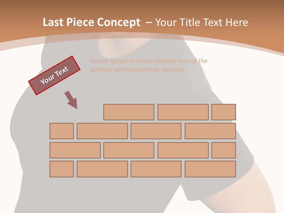 A Woman In Glasses Is Standing With Her Hands On Her Hips PowerPoint Template