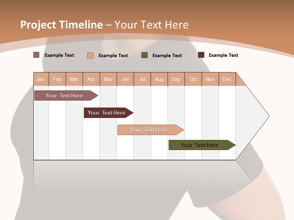A Woman In Glasses Is Standing With Her Hands On Her Hips PowerPoint Template