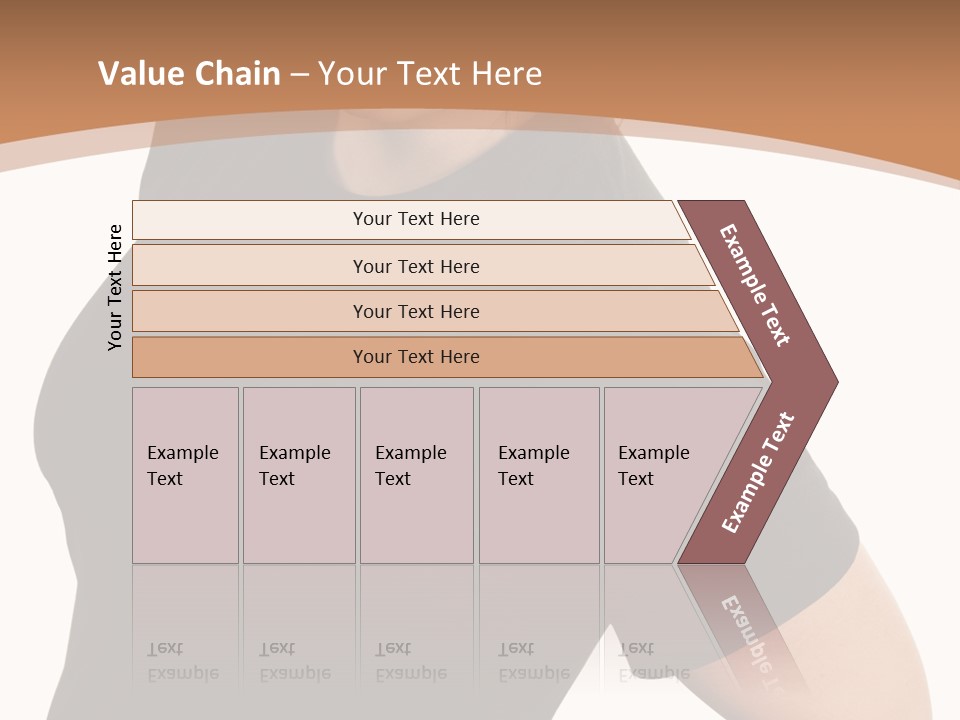 A Woman In Glasses Is Standing With Her Hands On Her Hips PowerPoint Template