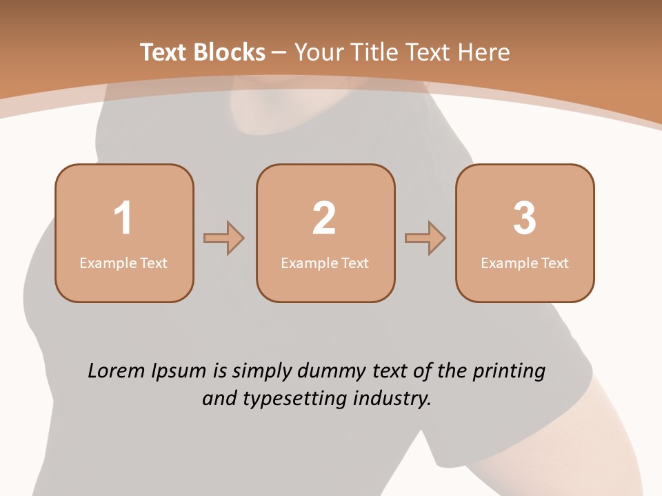 A Woman In Glasses Is Standing With Her Hands On Her Hips PowerPoint Template