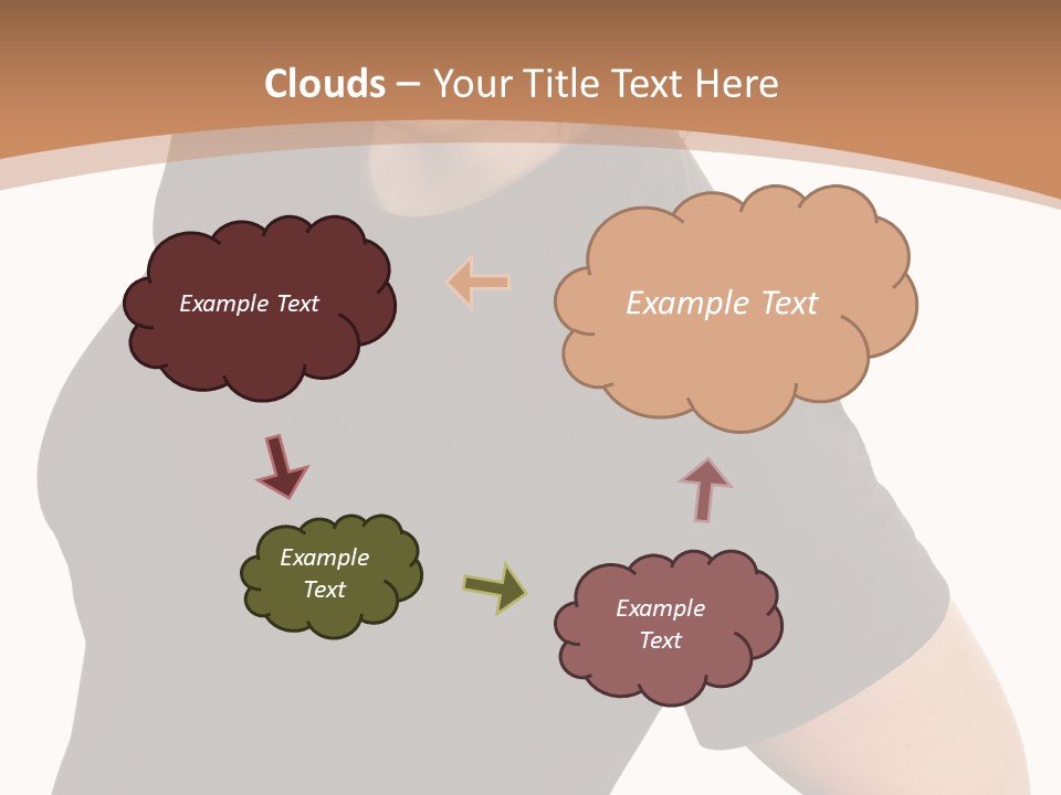 A Woman In Glasses Is Standing With Her Hands On Her Hips PowerPoint Template