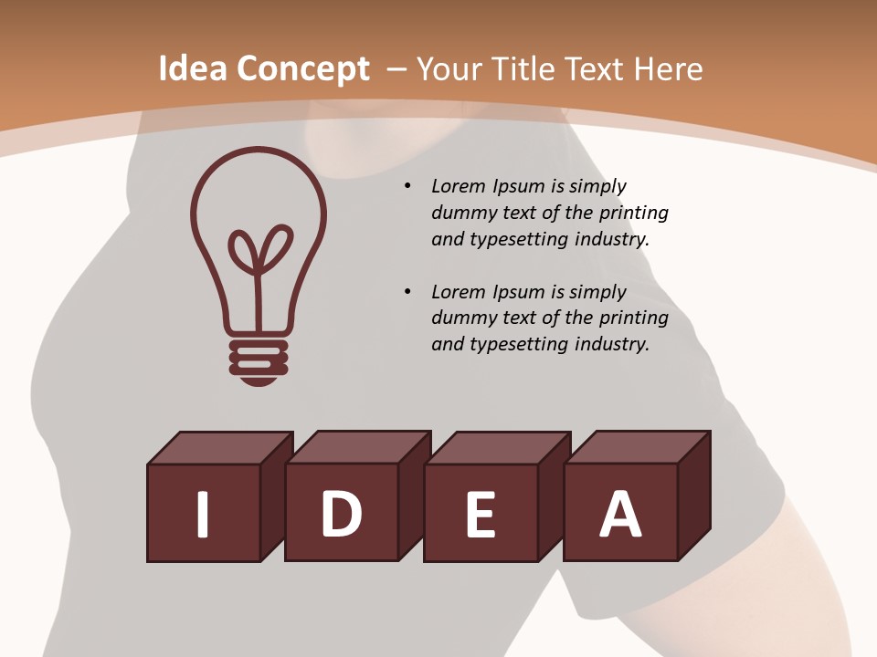 A Woman In Glasses Is Standing With Her Hands On Her Hips PowerPoint Template