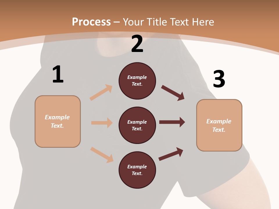 A Woman In Glasses Is Standing With Her Hands On Her Hips PowerPoint Template