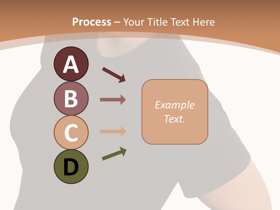 A Woman In Glasses Is Standing With Her Hands On Her Hips PowerPoint Template